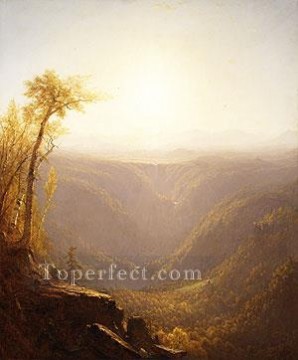 A Gorge In The Mountains scenery Sanford Robinson Gifford Oil Paintings